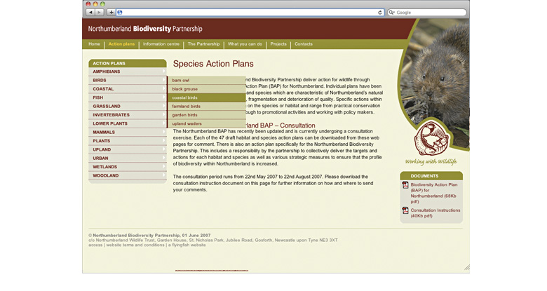 Northumberland Biodiversity Partnership. 