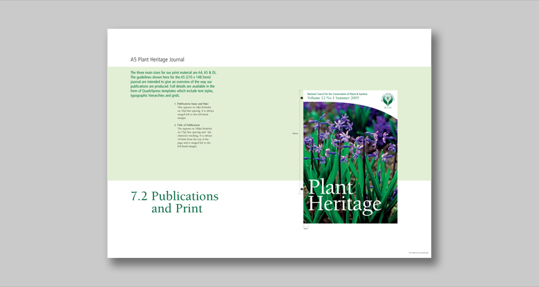 Plant Heritage. Brand Identity